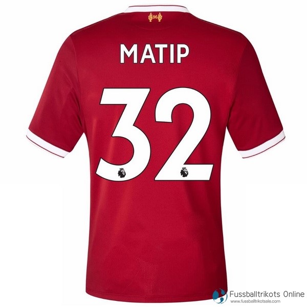 Liverpool Trikot Heim Matip 2017-18 Fussballtrikots Günstig